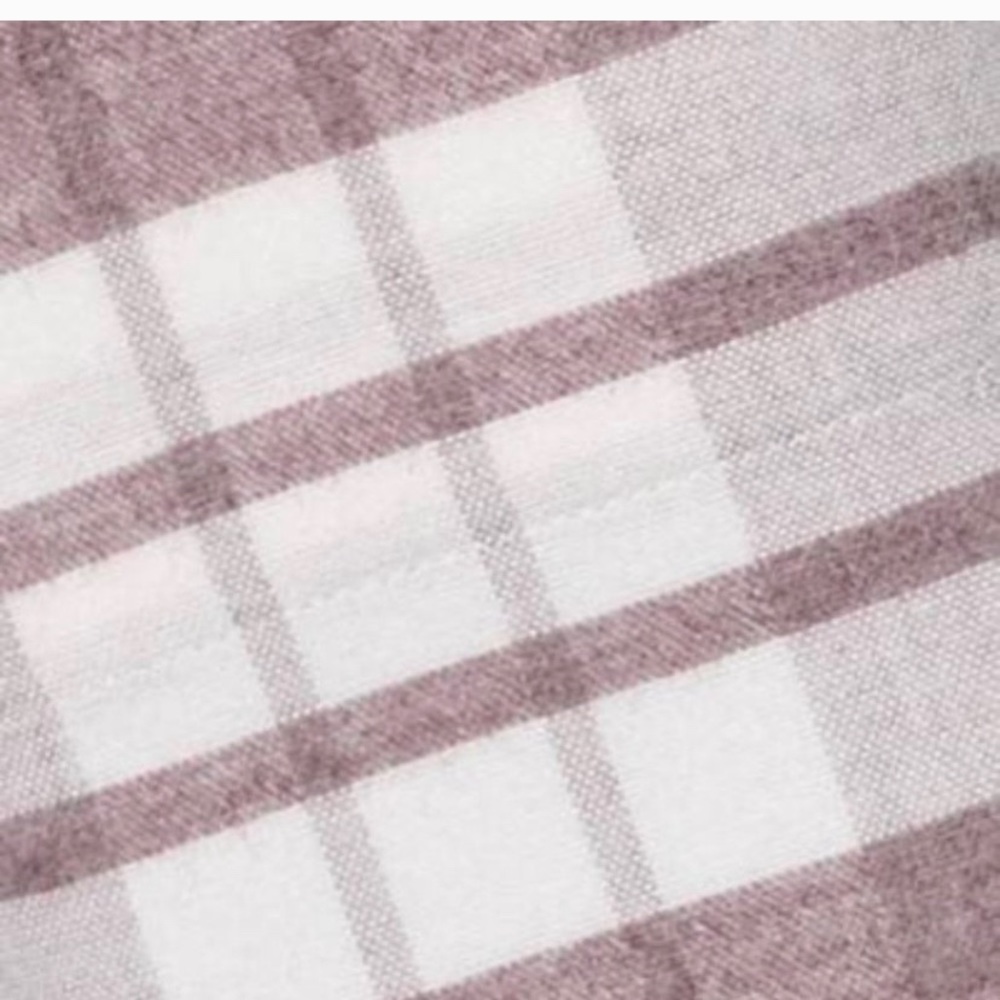 - Flannel Purple Plaid Striped flannel sheet… - Picture 4 of 4